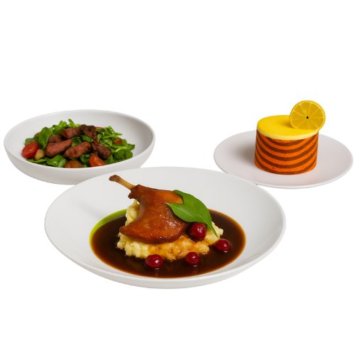 Entrée-Plat-Dessert