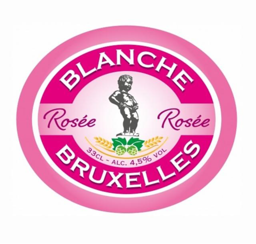 Bière Bruxelles Blanche Rosées 25cl